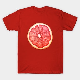 Grapefruit Slice Art T-Shirt